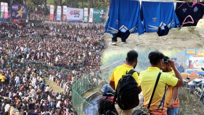  त्रिवि क्रिकेट मैदान बाहिर जर्सी बेच्नेलाई भ्याइनभ्याइ (भिडियो रिपोर्ट) 